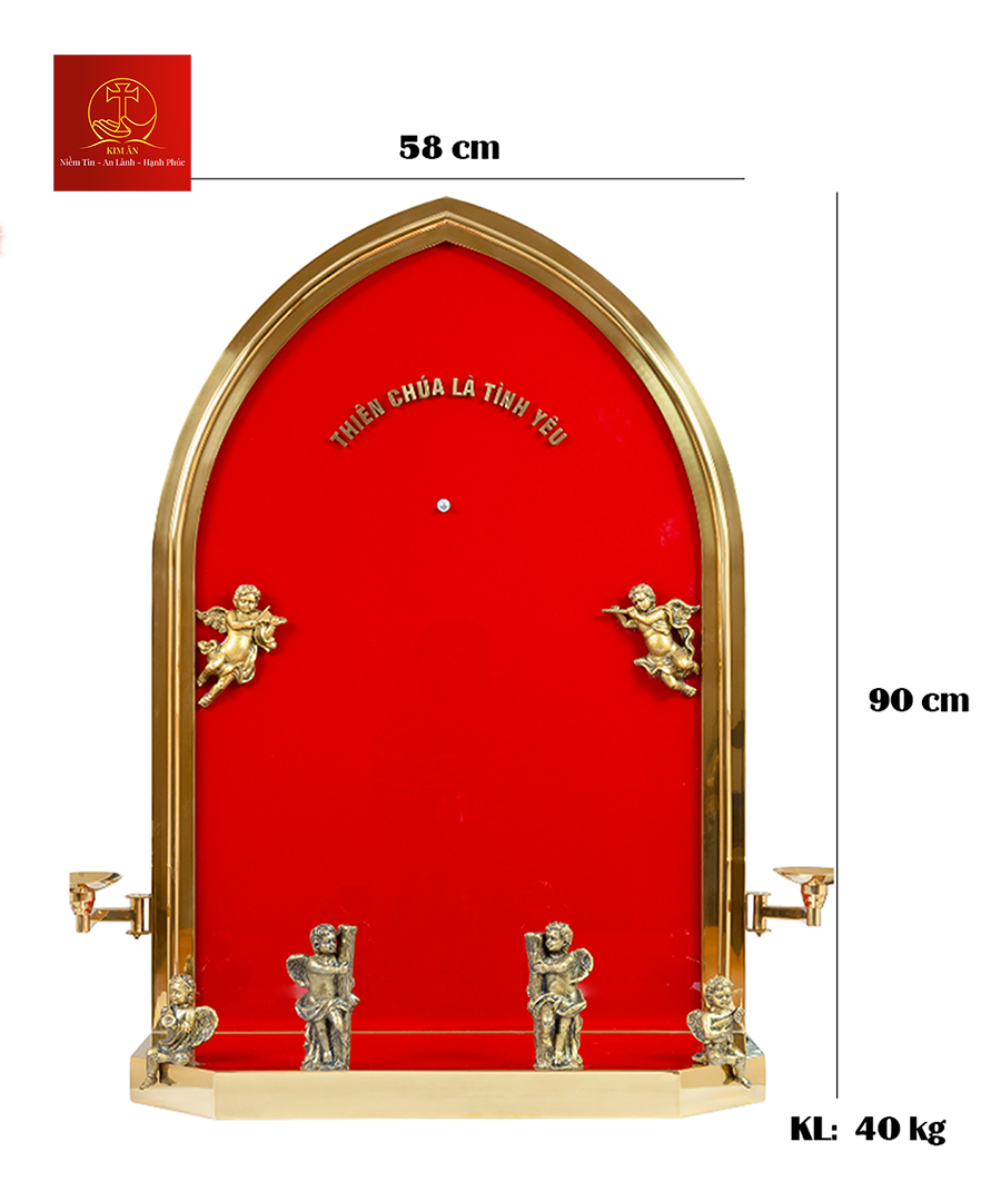Bộ Bàn Thờ Công Giáo cao 70cm