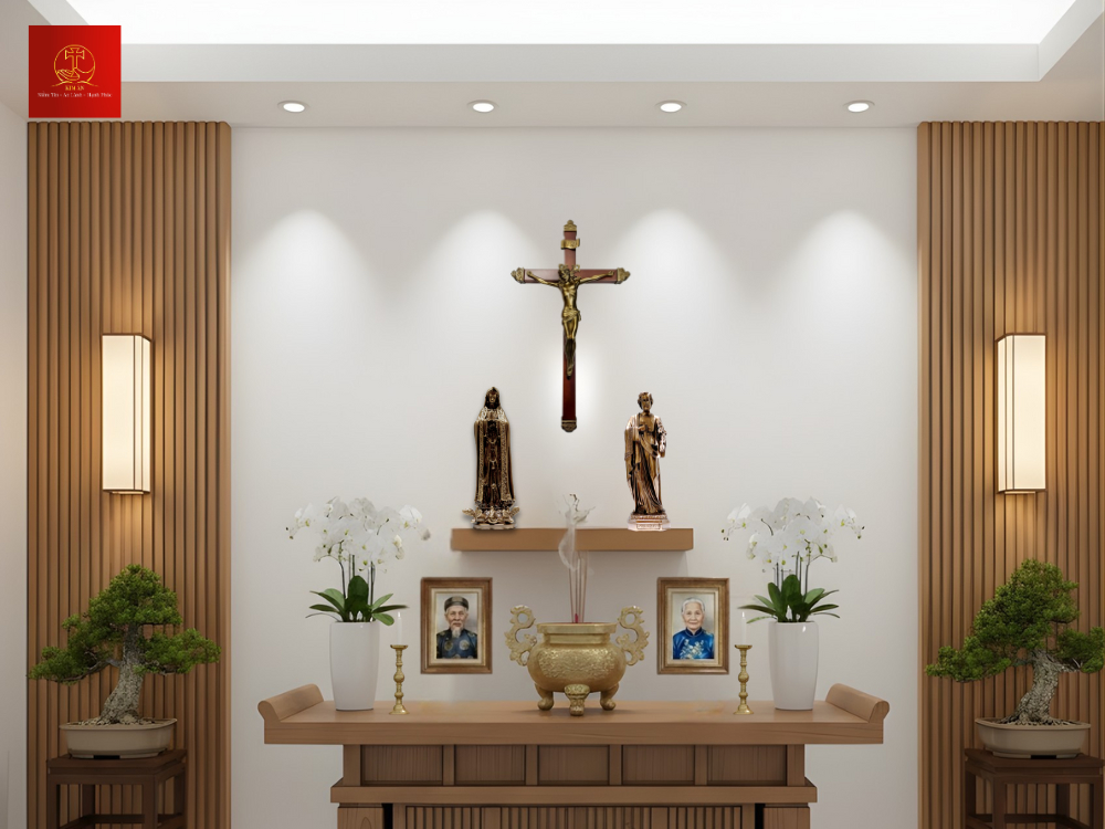 2-4-cong-nghe-duc-hien-dai-dien-mao-hoan-my-khong-ro-khi_799762ee-3ccd-4160-b314-1562b824661c Bàn thờ Công giáo gồm Thánh Giá, tượng Đức Mẹ Fatima và tượng Thánh Giuse