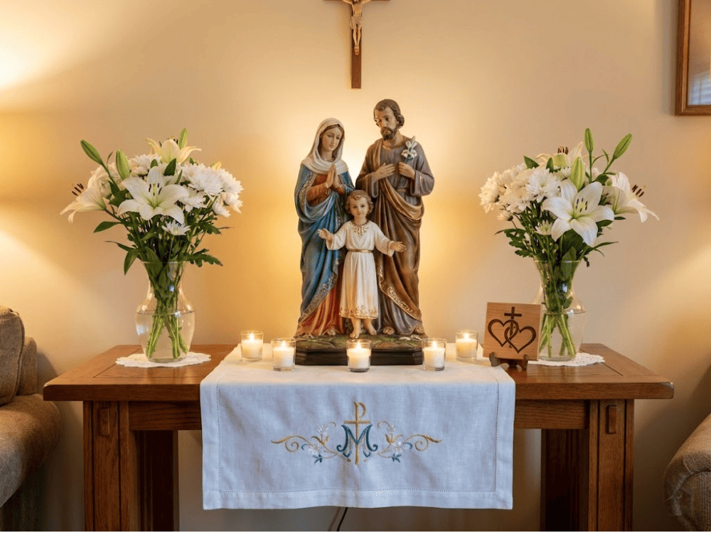 2-8-trang-tri-ban-tho-cong-giao-le-chua-hien-linh 2 8 Trang Tri Ban Tho Cong Giao Le Chua Hien Linh