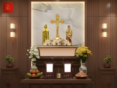 Tượng Đức Mẹ Fatima cao 50cm