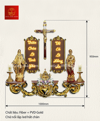 Bàn thờ Công giáo (mẫu 1)