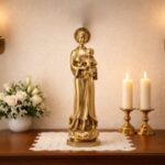 Tượng Mẹ La Vang cao 30cm