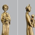 Tượng Mẹ La Vang cao 40cm