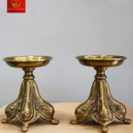 Chân Nến Hoa Hồng