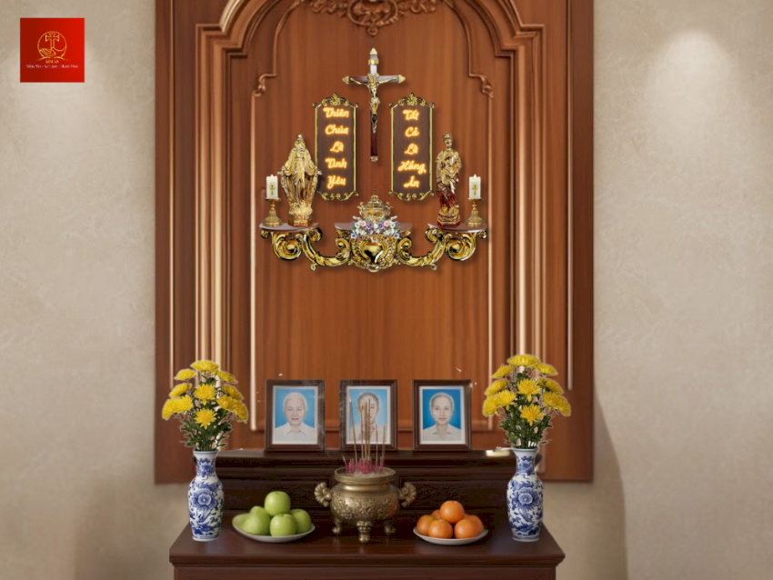 dat-ban-tho-chua-o-vi-tri-cao-tren-ban-tho-gia-tien Đặt bàn thờ Chúa ở vị trí cao, trên bàn thờ gia tiên