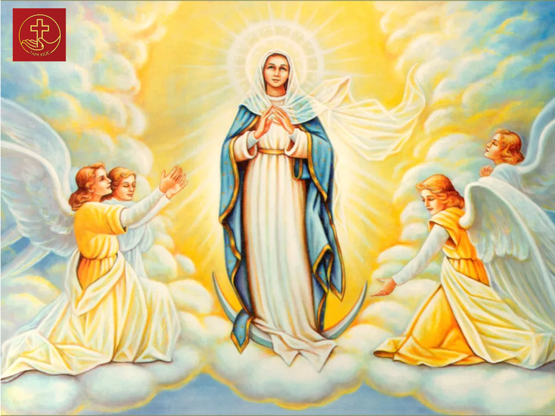 Hình ảnh Đức Mẹ Maria là hiện thân cao đẹp của tình yêu vô điều kiện, lòng nhân từ, sự che chở dịu dàng và niềm hy vọng cho nhân loại.