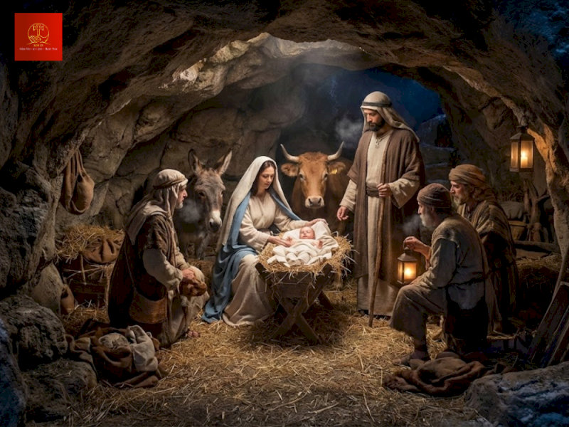 Hang đá Bê-lem là nơi Chúa ra đời