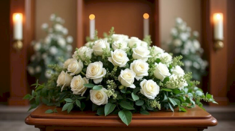 image27 Kiểu cắm hoa này phù hợp với các bàn thờ tròn nhỏ