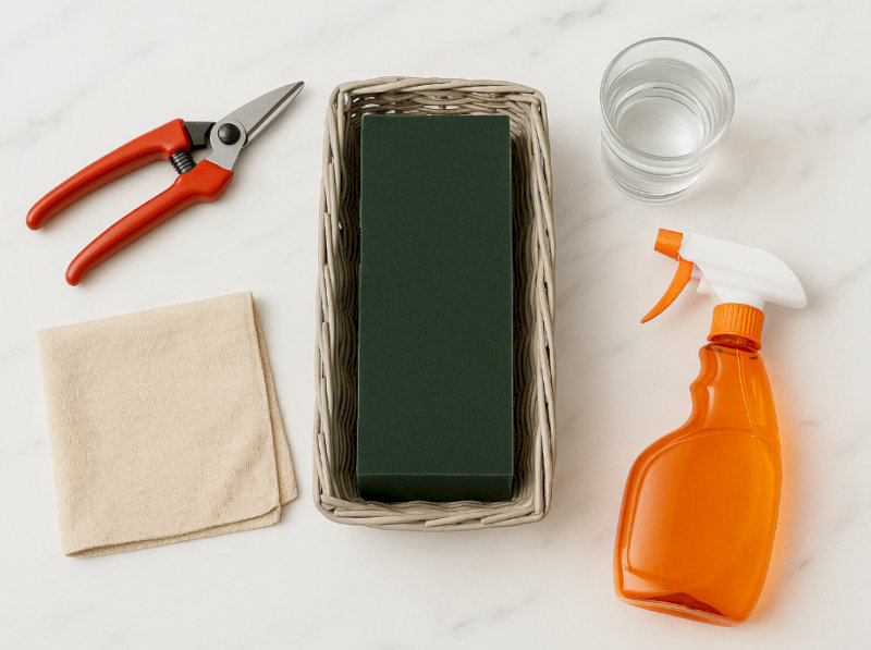 image35 Các dụng cụ cơ bản cần chuẩn bị trước khi cắm hoa