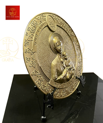 Phù Điêu Đức Mẹ La Vang Bằng Inox