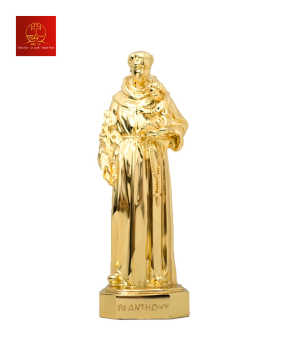 TƯỢNG THÁNH ANTON - Màu Gold