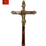 Thánh Giá Chúa Giêsu Bằng Gỗ Treo - Màu Cổ Điển