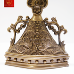 Thánh Giá Hoa Đào Có Đế Cao 60cm - Màu Cổ Điển