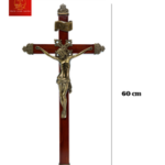 Thánh Giá Chúa Giêsu Bằng Gỗ Treo - Màu Cổ Điển