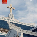 Thánh Giá Tháp Chuông Bằng Inox Cao 6 Mét