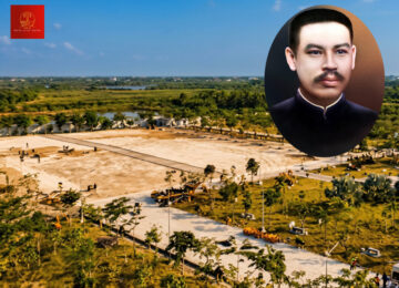 Thánh lễ phong Chân Phước sẽ diễn ra trên một mảnh đất trống rộng gần 8.000 m², nằm đối diện với nhà thờ Tắc Sậy