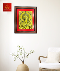 Tranh Phù Điêu Đức Mẹ La Vang Bằng Đồng