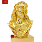 Tượng Thánh Tâm Cao 13cm - Màu Gold