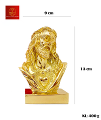 Tượng Thánh Tâm Cao 13cm - Màu Gold