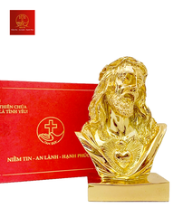 Tượng Thánh Tâm Cao 13cm - Màu Gold