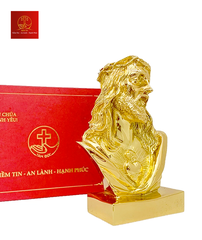 Tượng Thánh Tâm Cao 13cm - Màu Gold