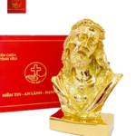 Tượng Thánh Tâm Cao 13cm - Màu Gold