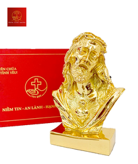 Tượng Thánh Tâm Cao 13cm - Màu Gold