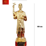 Tượng Cha Bửu Diệp cao 40cm - Màu Gold - Mạ Gold