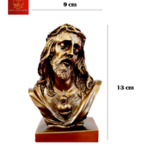 Tượng Chúa Thánh Tâm Cao 13cm - Màu Cổ Điển