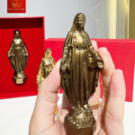 Tượng Mẹ Ban Ơn Bằng Đồng - Cao 10cm