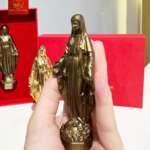 Tượng Mẹ Ban Ơn Bằng Đồng - Cao 10cm