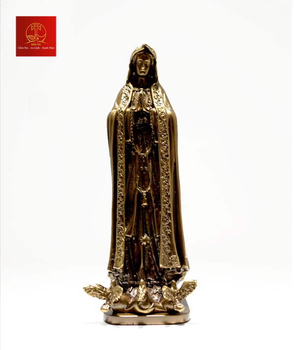 Tượng Đức Mẹ Fatima 15cm - FTM-050615-DE-D