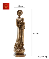 Tượng Mẹ La Vang cao 53cm - MLV-131453-D