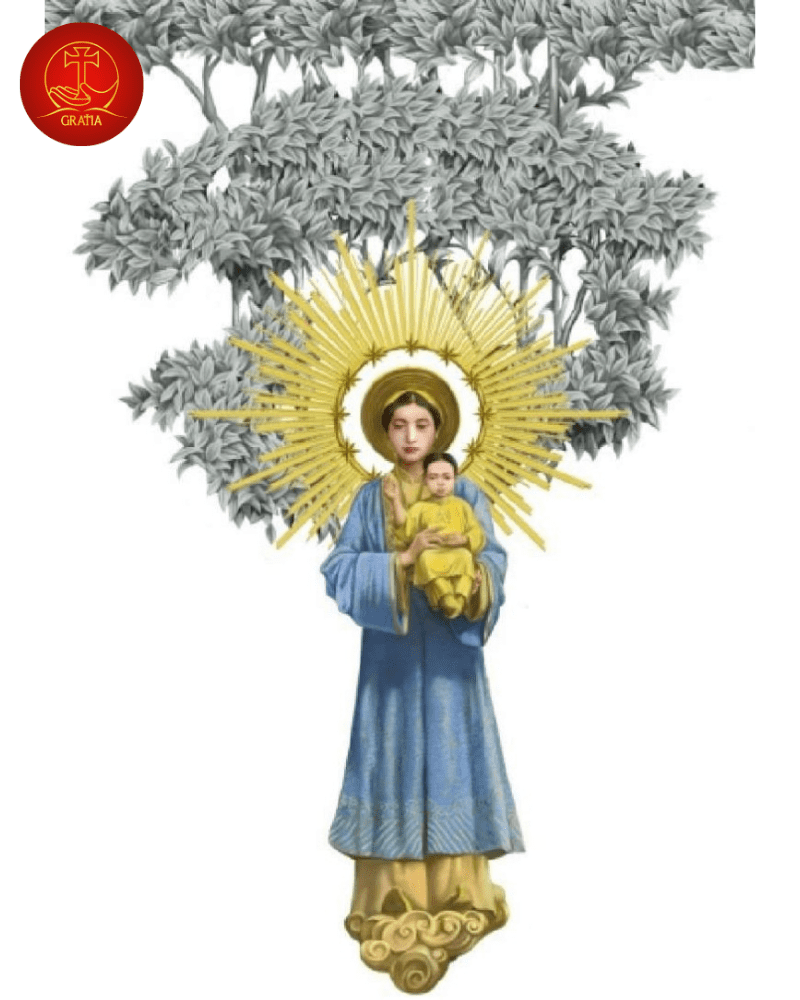 tuong-me-la-vang-cao-7-met-tai-thanh-dia-la-vang-3 Tượng Mẹ La Vang cao 7 mét tại Thánh địa La Vang