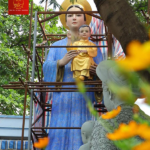 Tượng Mẹ La Vang bằng inox cao 7 mét