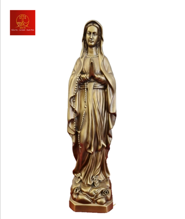 Tượng Mẹ Lộ Đức Cao 30cm - MLD-070830-D