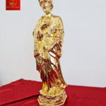 TƯỢNG THÁNH GIUSE BẰNG ĐỒNG MẠ VÀNG - CAO 40 CM