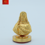 Tượng Chúa Thánh Tâm Cao 5 cm - Màu Gold