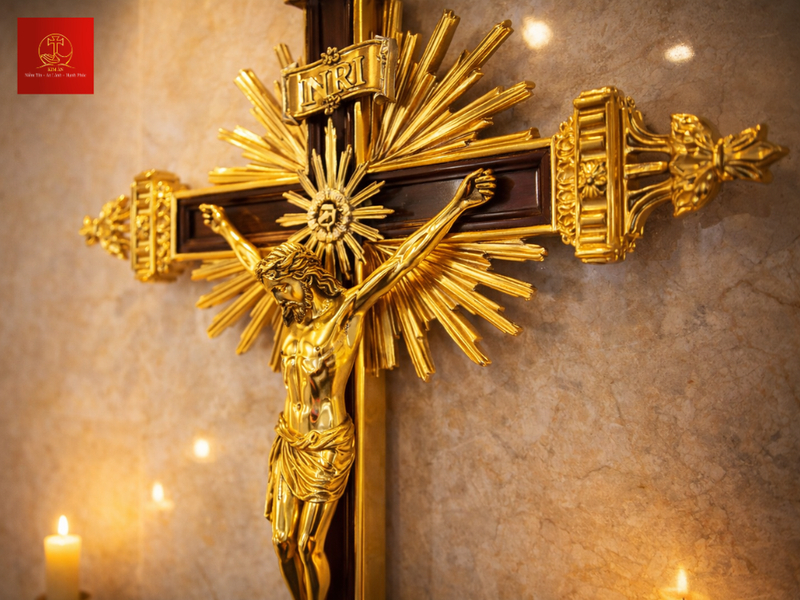 Chúa Kitô bao dung trên cây Thánh giá