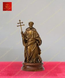 Tượng Thánh Đa Minh 70cm kèm đế bằng đồng nguyên chất