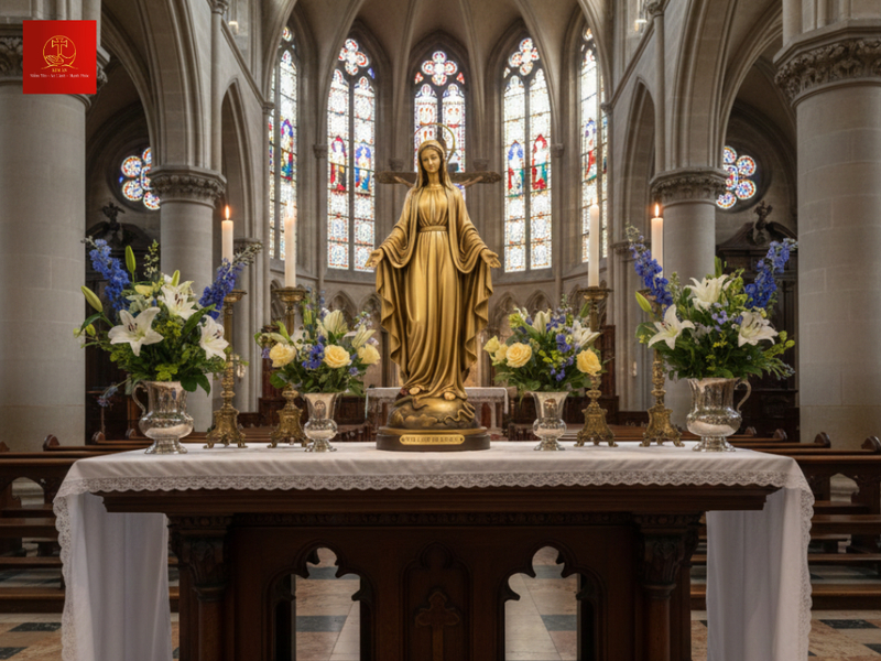 Tượng biểu trưng thần học đúng giúp giữ trang nghiêm phụng tự