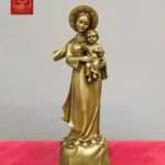Tượng đức mẹ La Vang 30cm bằng đồng