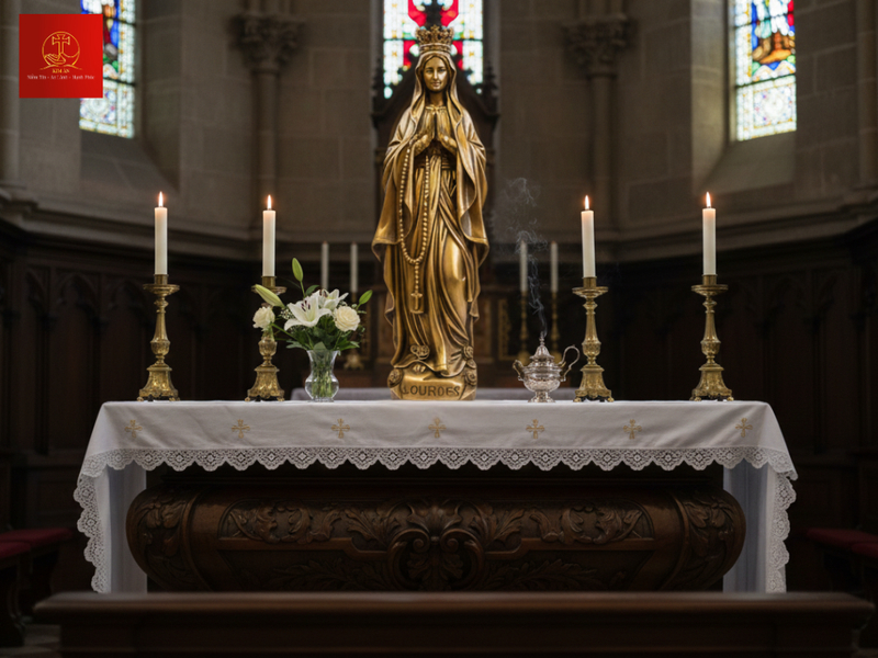 Tượng kích thước 70cm mang vẻ đẹp uy nghiêm cho không gian rộng