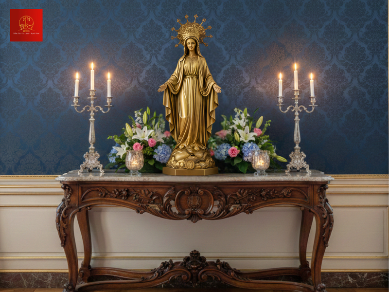 Tượng thiết kế 3D hiện đại mạ PVD bền đẹp chính xác cao