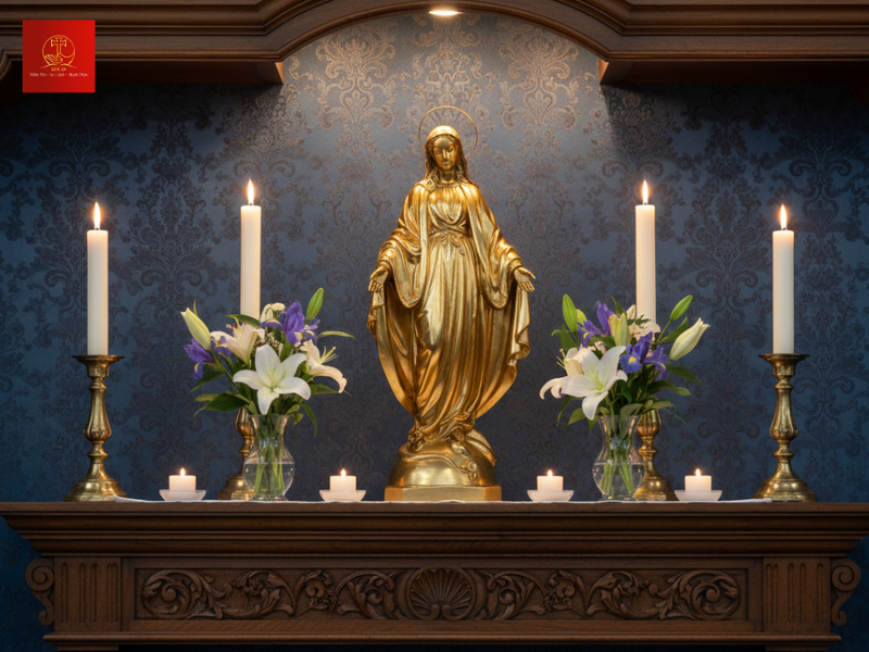 Tượng thiết kế chuẩn phụng vụ mang lại bình an trang nghiêm