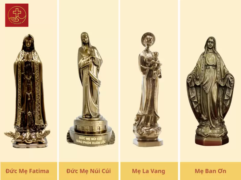 Các mẫu tượng Đức Mẹ Maria phổ biến