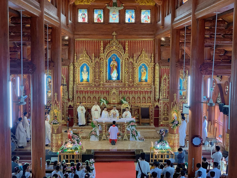 Lễ Thánh Antôn Paduava, Quan thầy Giáo họ Đông Trai, Giáo xứ Đức Bản